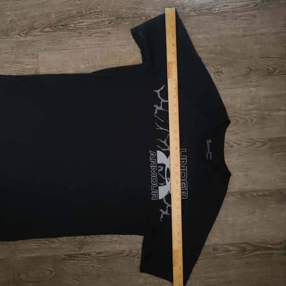 Under Armour 2.0 Tech Graphic Men's T-shirt Size Small Black Athletic Loose Fit - Picture 6 of 15